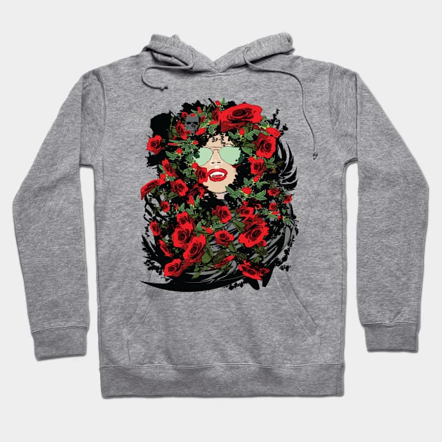 Sexy Vampire girl Hoodie by CindyS